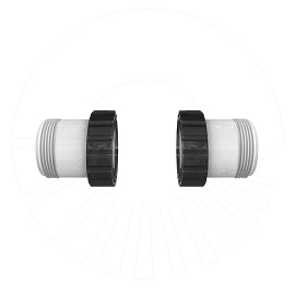 My pipe size is 1.5 inch.   I gather this system is 2” and I wish to install this unit in place of an in-line Hayward chlorination.   Each hook up is screen fittings wit a threaded union.  I want to make it easy and likely I will need the reducer from 2” to 1.5”.  Any suggestions?