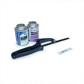 Would I need an install kit to replace a Hayward gold line system? Does the flow switch fit the existing connection?